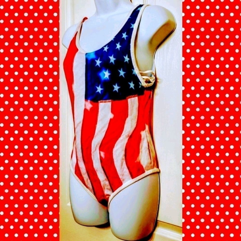 American Flag Body/Swimsuit for Women